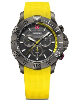 orologio uomo Wenger 01.0643.129 Mens Watch Seaforce Chronograph 43mm 20ATM