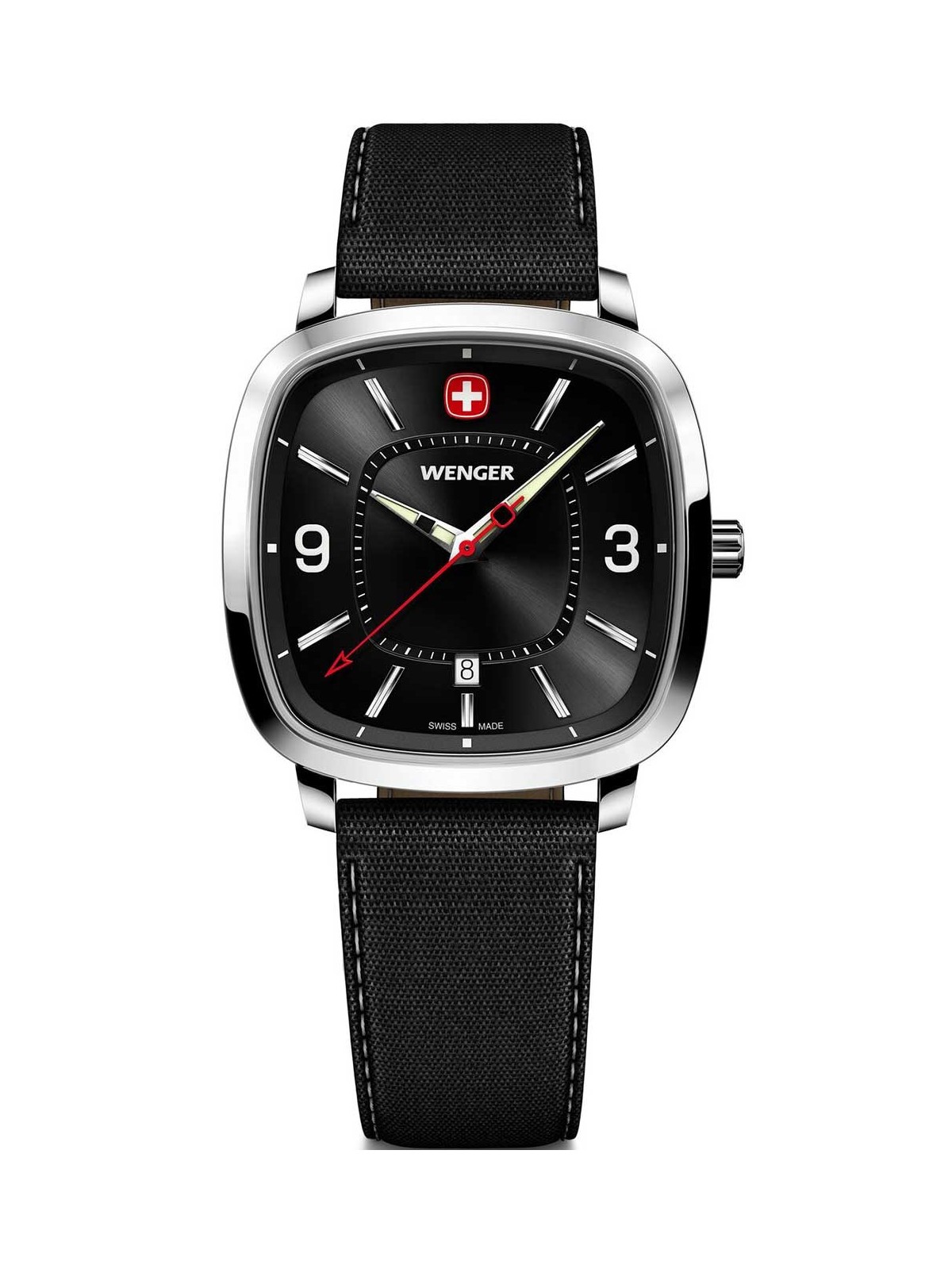 orologio uomo Wenger 01.1921.107 Mens Watch Vintage Sport 37mm 5ATM