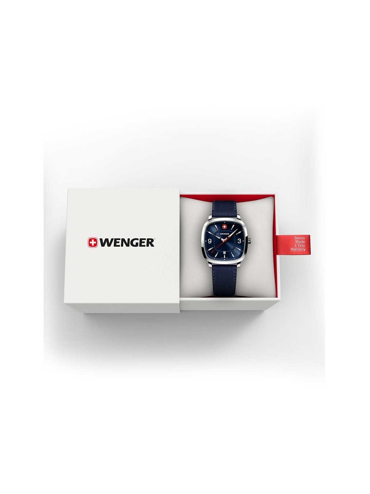 orologio uomo Wenger 01.1921.109 Mens Watch Vintage Sport 37mm 5ATM