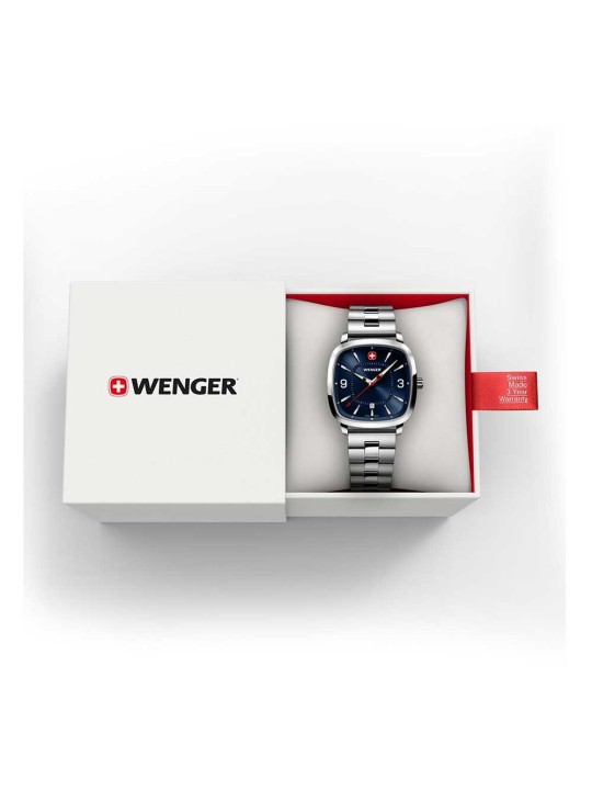orologio uomo Wenger 01.1921.110 Mens Watch Vintage Sport 37mm 5ATM
