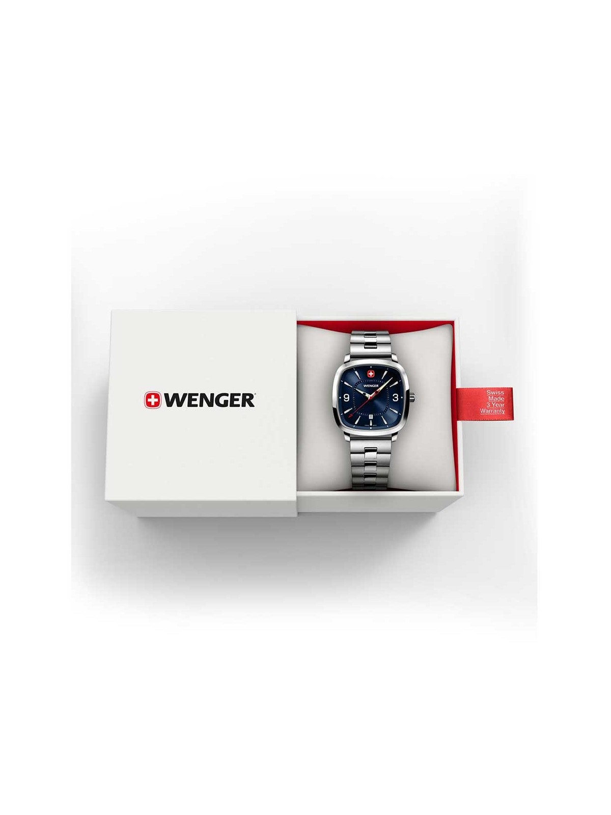 orologio uomo Wenger 01.1921.110 Mens Watch Vintage Sport 37mm 5ATM
