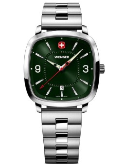 orologio uomo Wenger 01.1921.111 Mens Watch Vintage Sport 37mm 5ATM