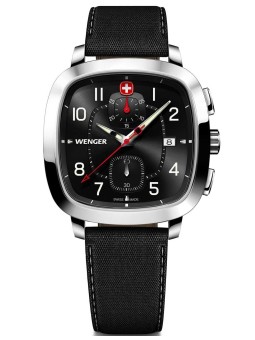 orologio uomo Wenger 01.1933.108 Mens Watch Vintage Sport Chronograph 40mm 5ATM