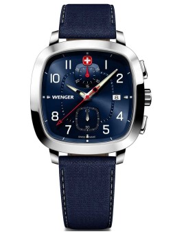 orologio uomo Wenger 01.1933.110 Mens Watch Vintage Sport Chronograph 40mm 5ATM