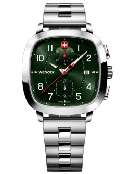 orologio uomo Wenger 01.1933.112 Mens Watch Vintage Sport Chronograph 40mm 5ATM