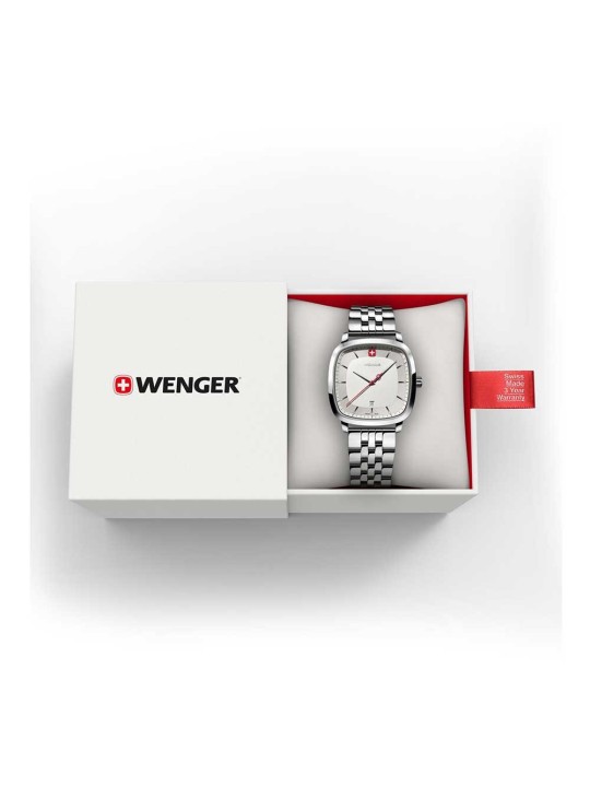 orologio uomo Wenger 01.1921.101 Mens Watch Vintage Classic 37mm 5ATM