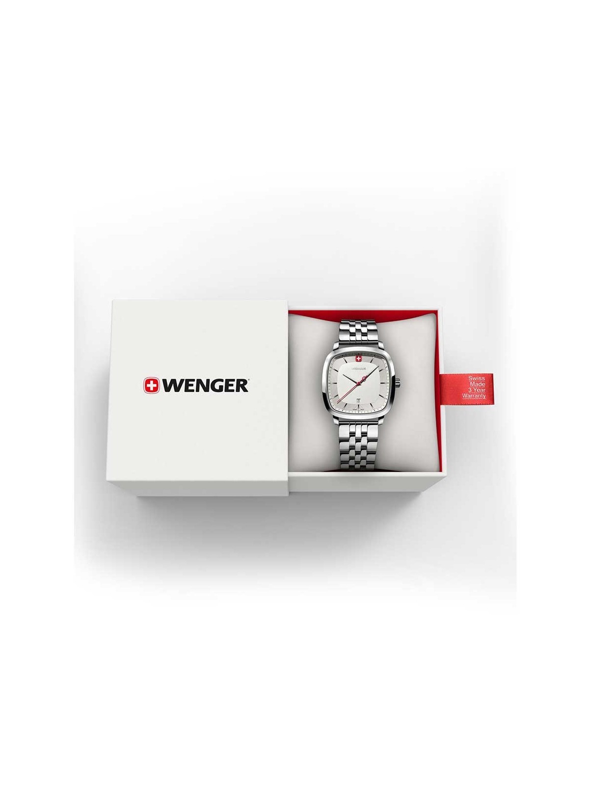 orologio uomo Wenger 01.1921.101 Mens Watch Vintage Classic 37mm 5ATM