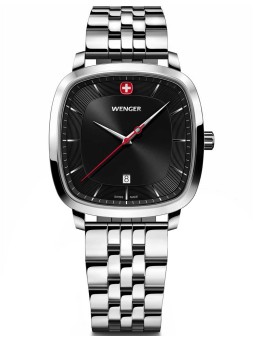 orologio uomo Wenger 01.1921.102 Mens Watch Vintage Classic 37mm 5ATM