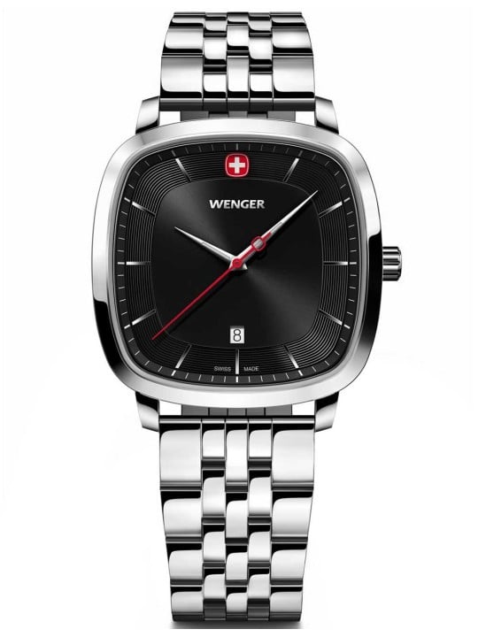 orologio uomo Wenger 01.1921.102 Mens Watch Vintage Classic 37mm 5ATM