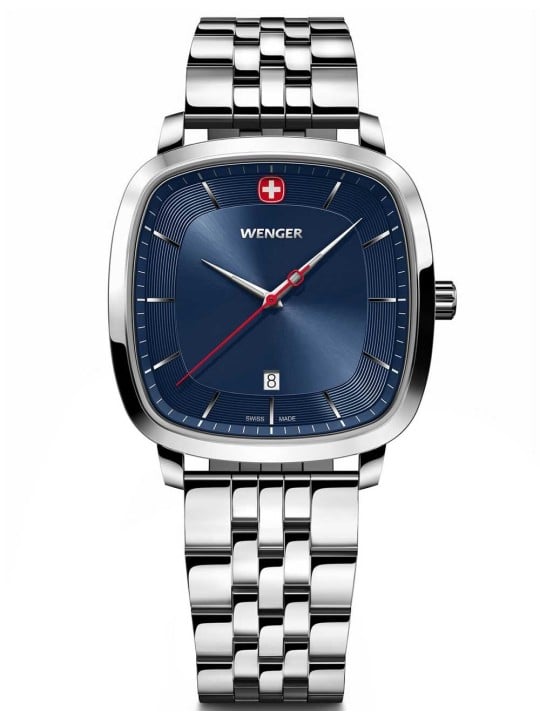 orologio uomo Wenger 01.1921.103 Mens Watch Vintage Classic 37mm 5ATM