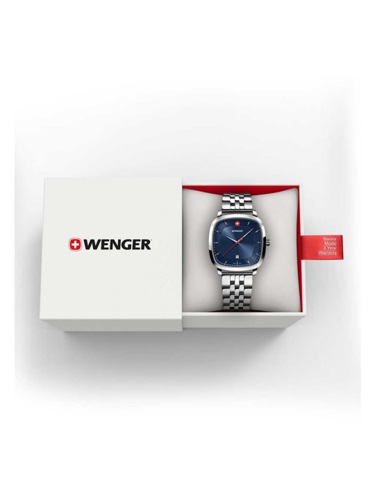 orologio uomo Wenger 01.1921.103 Mens Watch Vintage Classic 37mm 5ATM