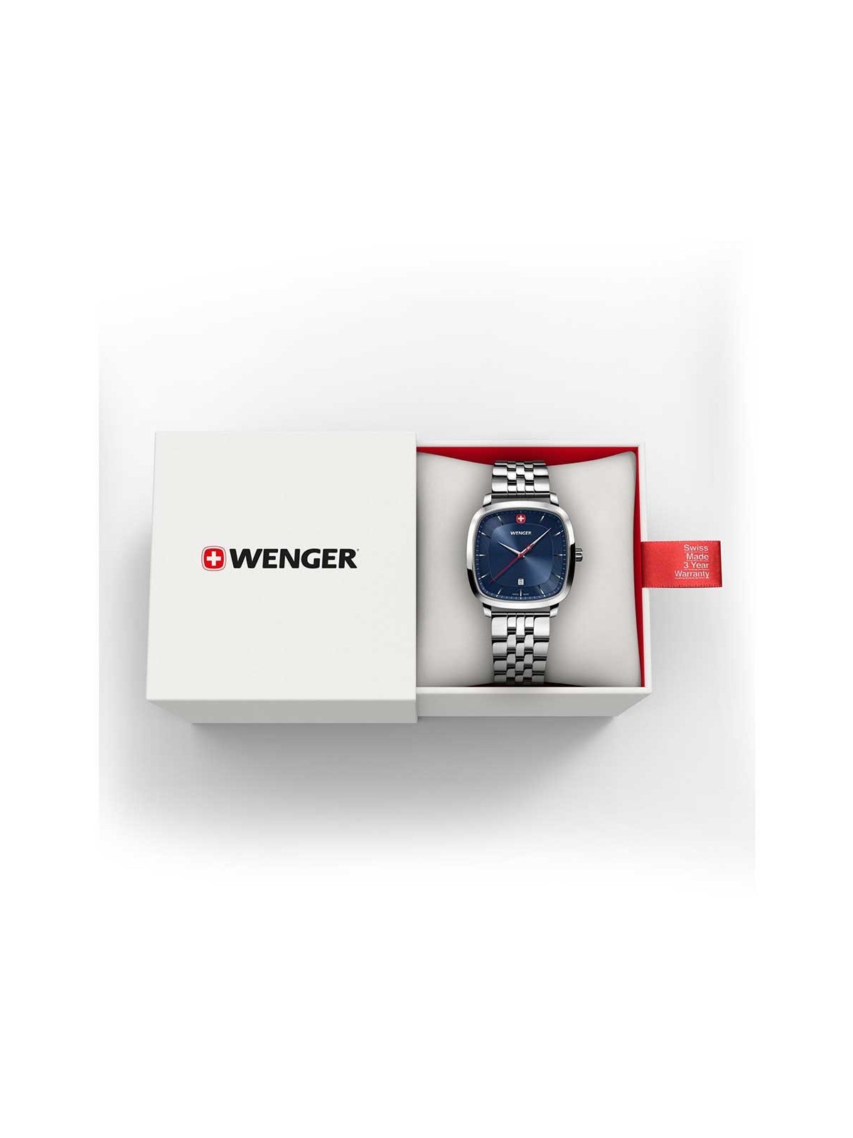 orologio uomo Wenger 01.1921.103 Mens Watch Vintage Classic 37mm 5ATM