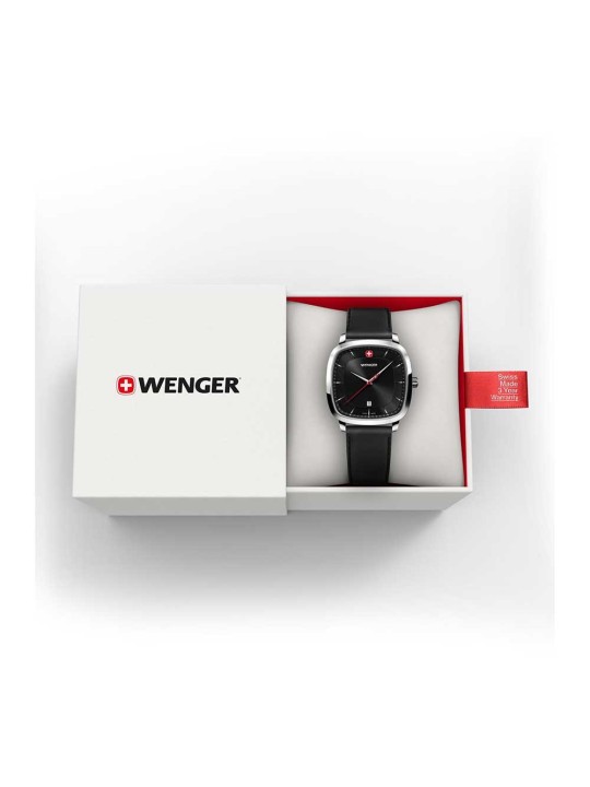 orologio uomo Wenger 01.1921.105 Mens Watch Vintage Classic 37mm 5ATM