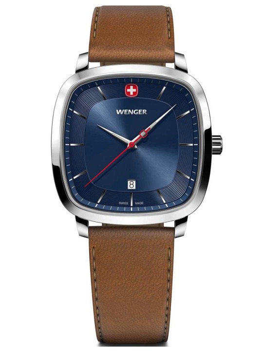 orologio uomo Wenger 01.1921.106 Mens Watch Vintage Classic 37mm 5ATM