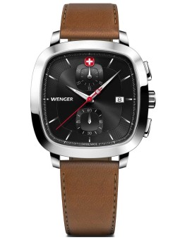 orologio uomo Wenger 01.1933.102 Mens Watch Vintage Classic Chronograph 40mm 5ATM