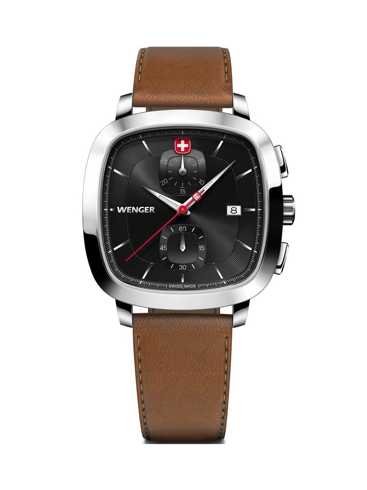 orologio uomo Wenger 01.1933.102 Mens Watch Vintage Classic Chronograph 40mm 5ATM
