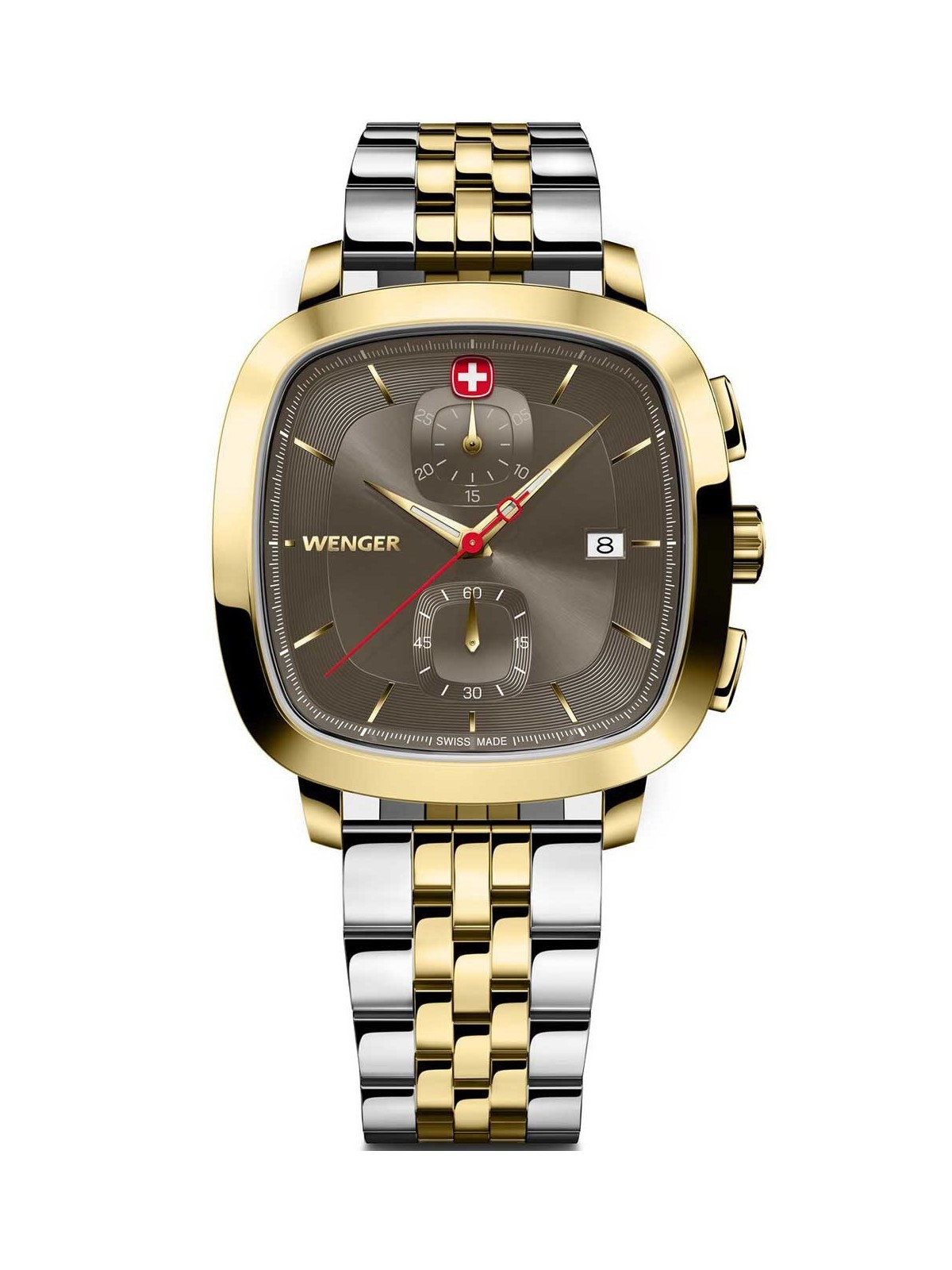 orologio uomo Wenger 01.1933.106 Mens Watch Vintage Classic Chronograph 40mm 5ATM