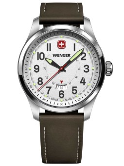 orologio uomo Wenger 01.0541.120 Mens Watch Terragraph 43mm 10ATM