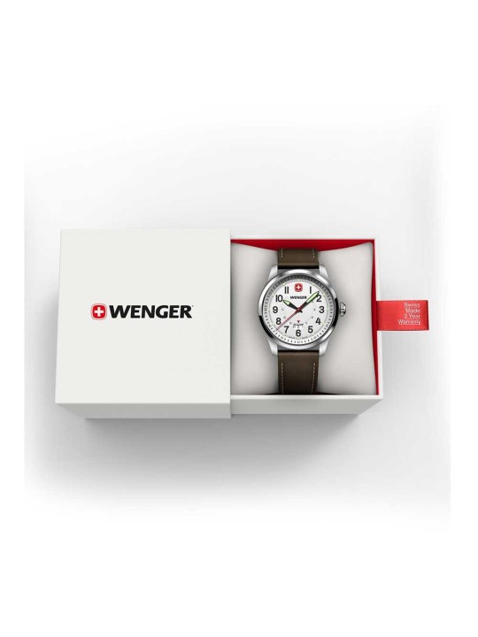 orologio uomo Wenger 01.0541.120 Mens Watch Terragraph 43mm 10ATM
