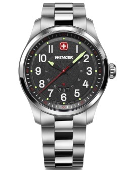 orologio uomo Wenger 01.0541.122 Mens Watch Terragraph 43mm 10ATM