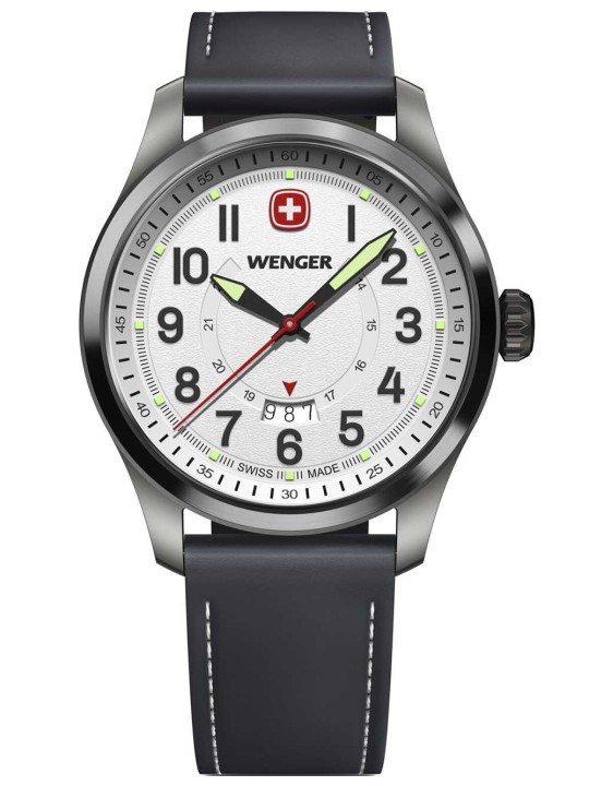 orologio uomo Wenger 01.0541.126 Mens Watch Terragraph 43mm 10ATM