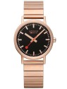 orologio unisex Mondaine A660.30314.16SBR Classic Black And pink 36mm 3ATM