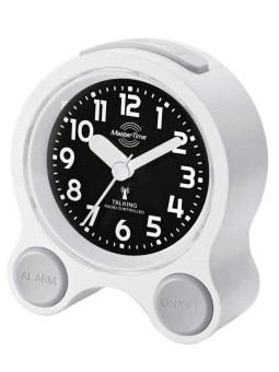 sveglia Master Time MTC-71030-12W Talking Radio Alarm Clock