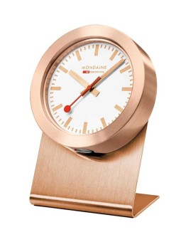 sveglia Mondaine A660.30318.82SBK Magnetic Rose Gold Wall Clock Table Clock Kitchen Clock 50 mm