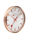 orologio da muro Mondaine A995.CLOCK.17SBK Rose Gold Wall Clock, Station Clock 40 cm Made Off aluminum MONDAINE www.essenzetotal