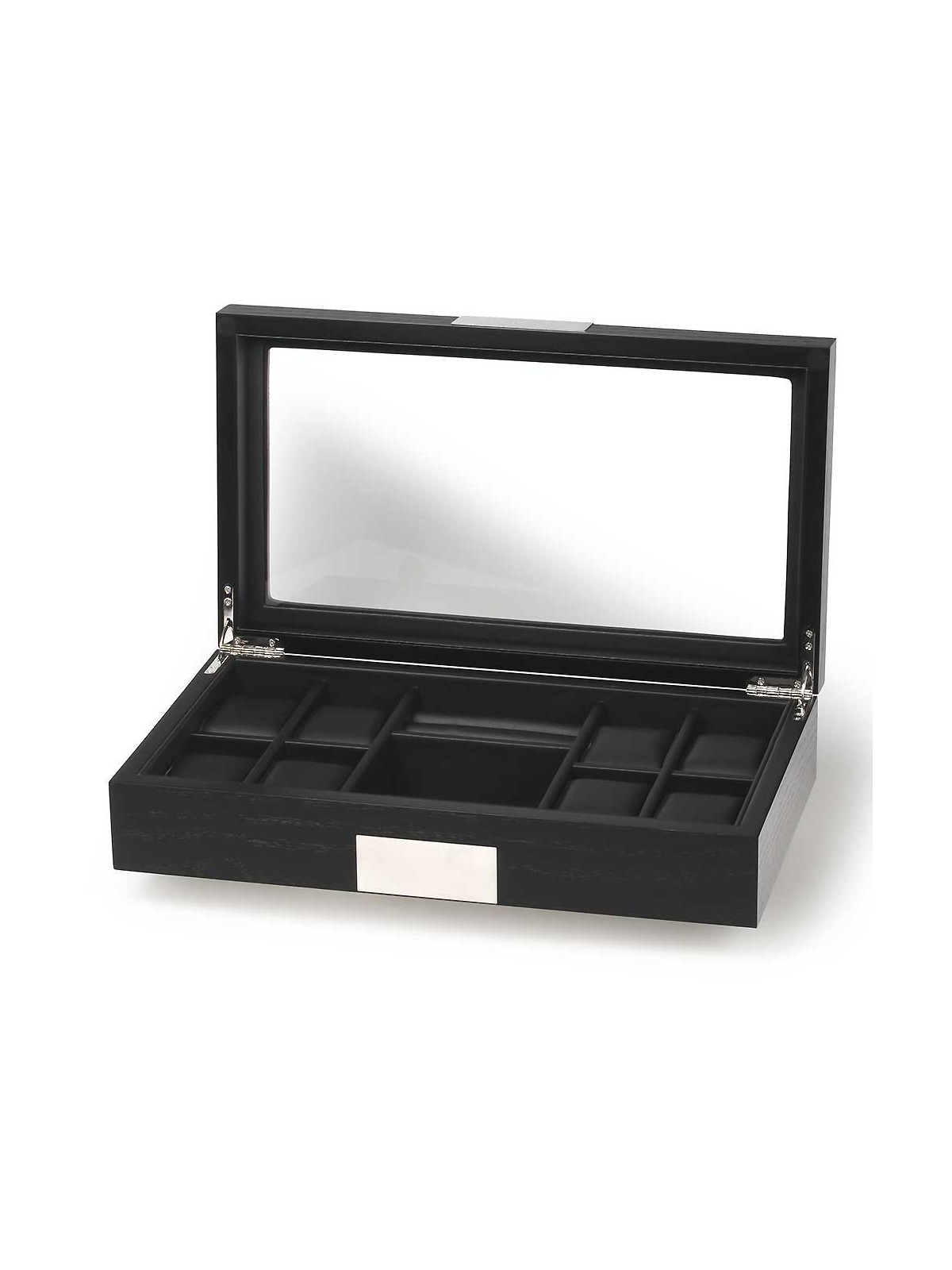 scatola orologio Rothenschild RS-2353-8BL Wooden Watch And Accessory Box [8] Black