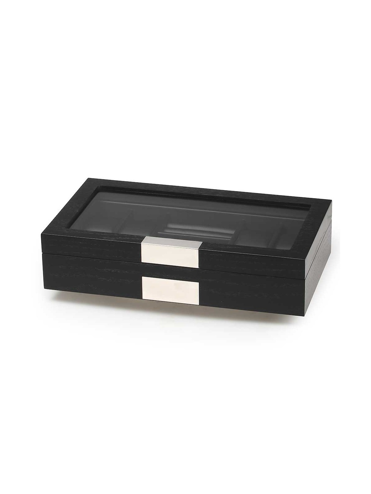 scatola orologio Rothenschild RS-2353-8BL Wooden Watch And Accessory Box [8] Black