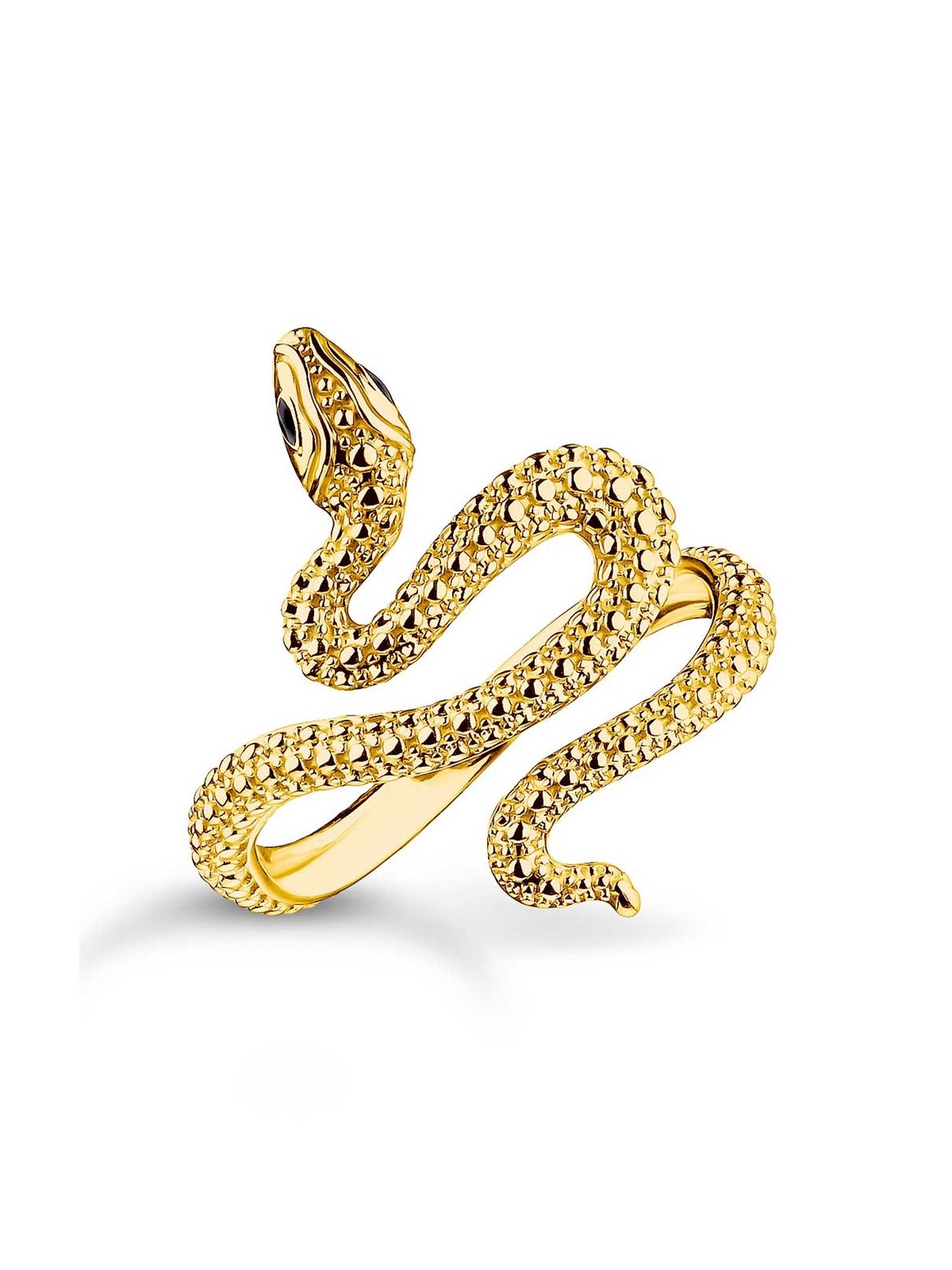 anello donna Thomas Sabo TR2483-427-39-54 Gold-plated Snake Ring Tempting Romance Ladies