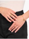 anello donna Thomas Sabo TR2482-414-39-56 Gold-plated Ring Roses Romance Ladies