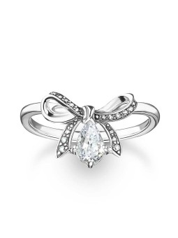 anello donna Thomas Sabo TR2481-643-14-56 Silver Ring With Bow Ladies