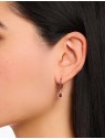 orecchini donna Thomas Sabo CR748-995-10 Gold-plated Creols Vintage Romance And Red Stones Ladies