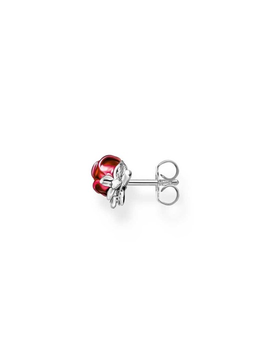 orecchini donna Thomas Sabo H2314-664-10 Silver Stud Earrings Roses Romance Ladies