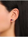 orecchini donna Thomas Sabo H2314-664-10 Silver Stud Earrings Roses Romance Ladies