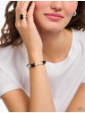 bracciale donna Thomas Sabo A2170-052-11-L17 Pearl Bracelet With 5 Black Gold Bears
