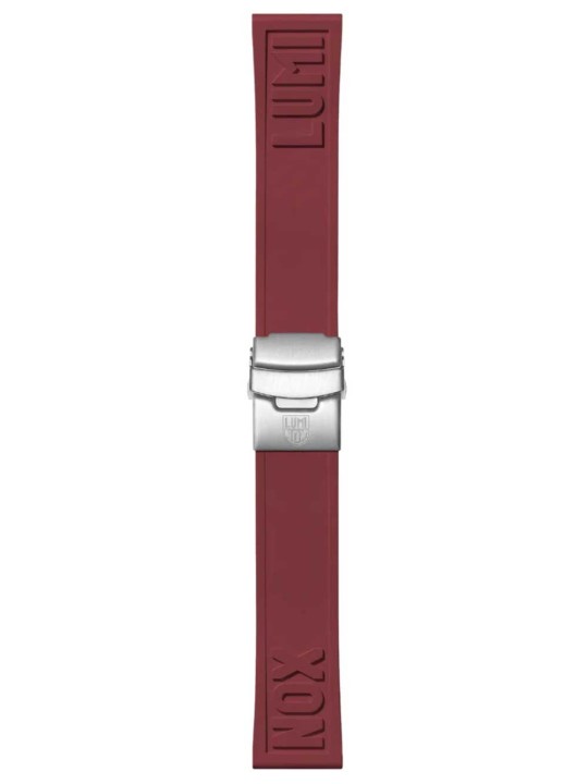 bracciale unisex Luminox FP2406.32Q Rubber Strap [24 mm] Wine Red