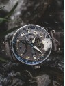 orologio uomo AVI-8 AV-4101-09 Mens Watch Hawker Hurricane McKellar Dual Time 44mm 5ATM