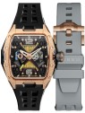 orologio uomo Nubeo NB-6078-07 Mens Watch Davinci Automatic Limited 46mm 5ATM