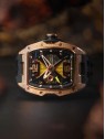 orologio uomo Nubeo NB-6078-07 Mens Watch Davinci Automatic Limited 46mm 5ATM