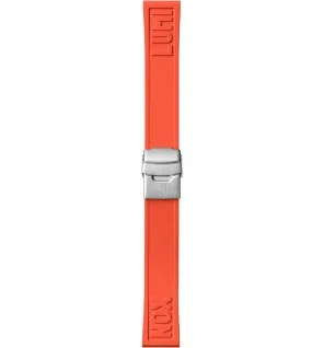 bracciale unisex Luminox FP2205.35Q Rubber Strap [22 mm] Orange