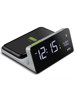 sveglia Braun BC21GEU Digital Alarm Clock With Wireless Charging