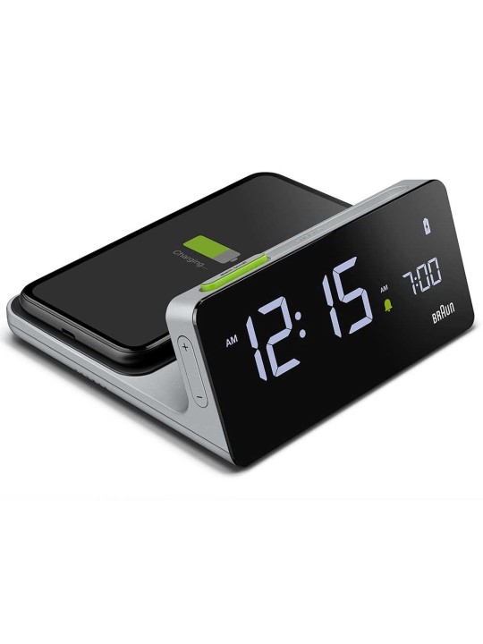 sveglia Braun BC21GEU Digital Alarm Clock With Wireless Charging
