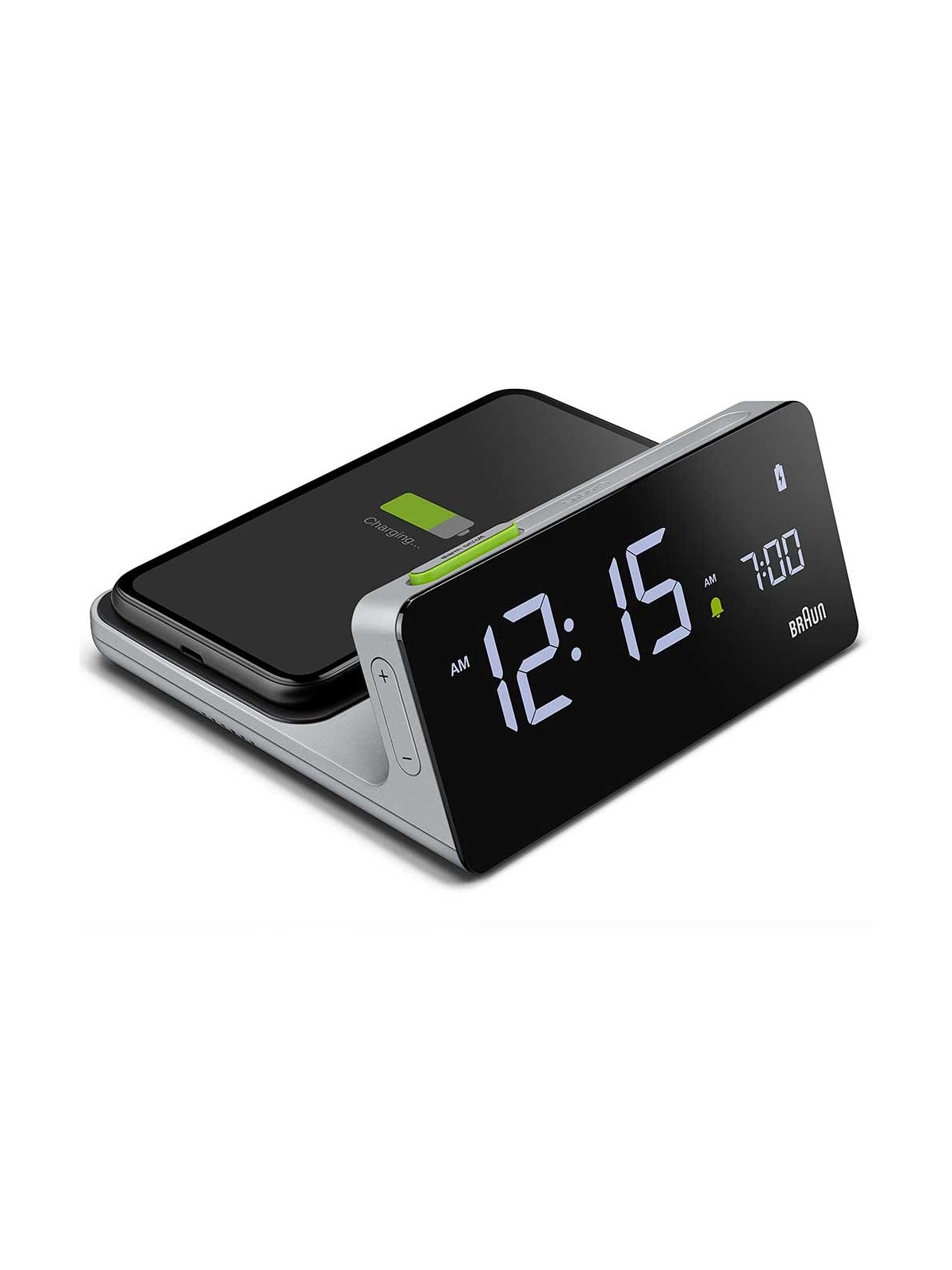 sveglia Braun BC21GEU Digital Alarm Clock With Wireless Charging