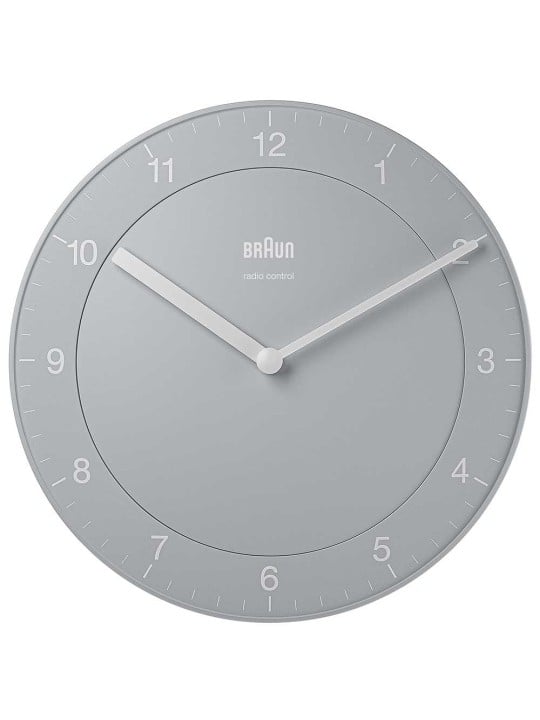 orologio da muro Braun BC06G-DCF Classic Radio Controlled Wall Clock 20 cm Gray