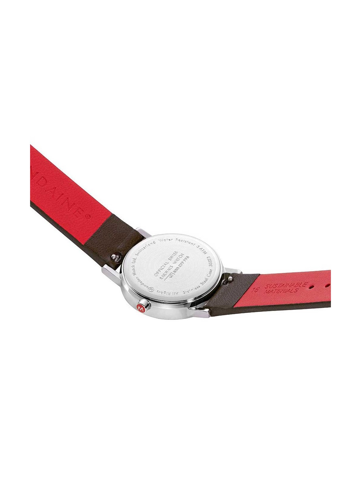 orologio donna Mondaine A658.30323.11SBGV Ladies Watch Classic SBB vegan 30mm 3ATM