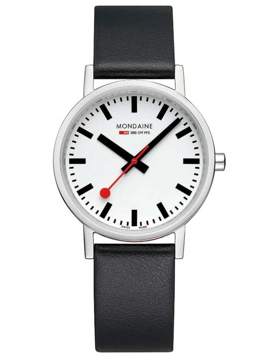orologio unisex Mondaine A660.30314.16SBBV Classic SBB vegan 36mm 3ATM