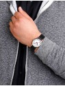 orologio unisex Mondaine A660.30314.16SBBV Classic SBB vegan 36mm 3ATM